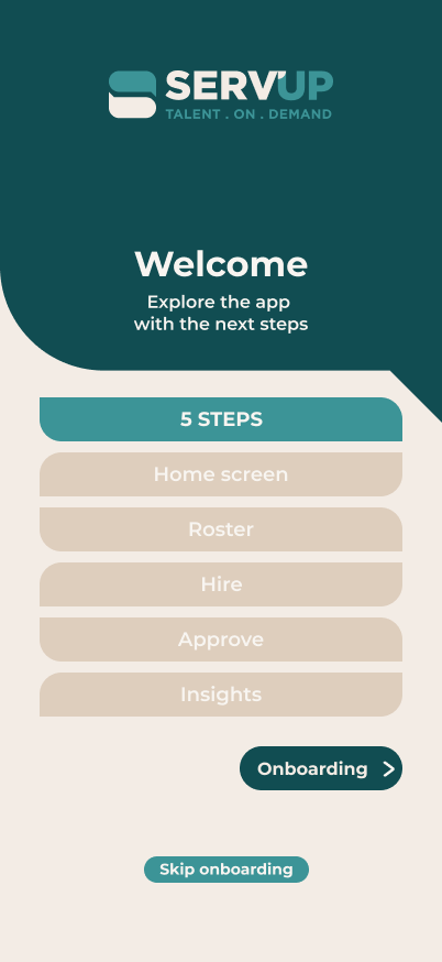 ServUp App Preview